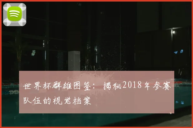 世界杯群雄图鉴：揭秘2018年参赛队伍的视觉档案