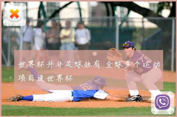 世界杯并非足球独有 全球多个运动项目设世界杯