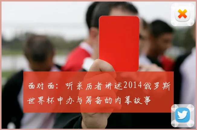 面对面:听亲历者讲述2014俄罗斯世界杯申办与筹备的内幕故事