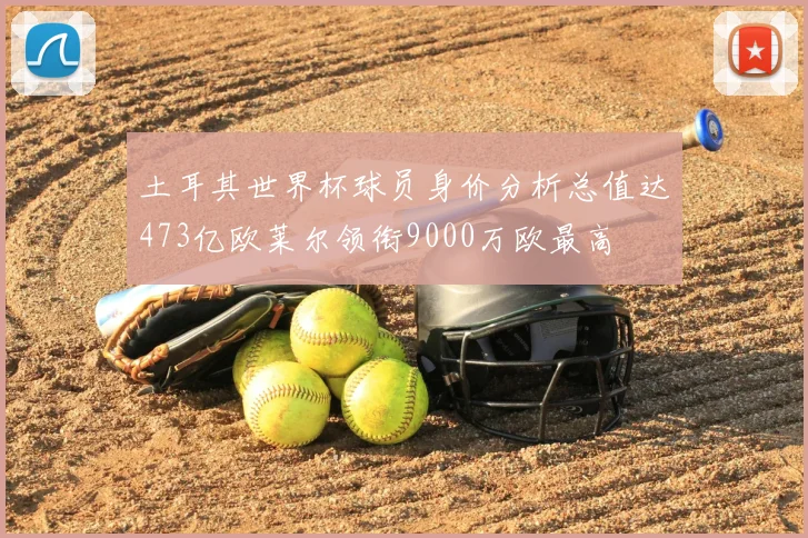 土耳其世界杯球员身价分析总值达473亿欧莱尔领衔9000万欧最高